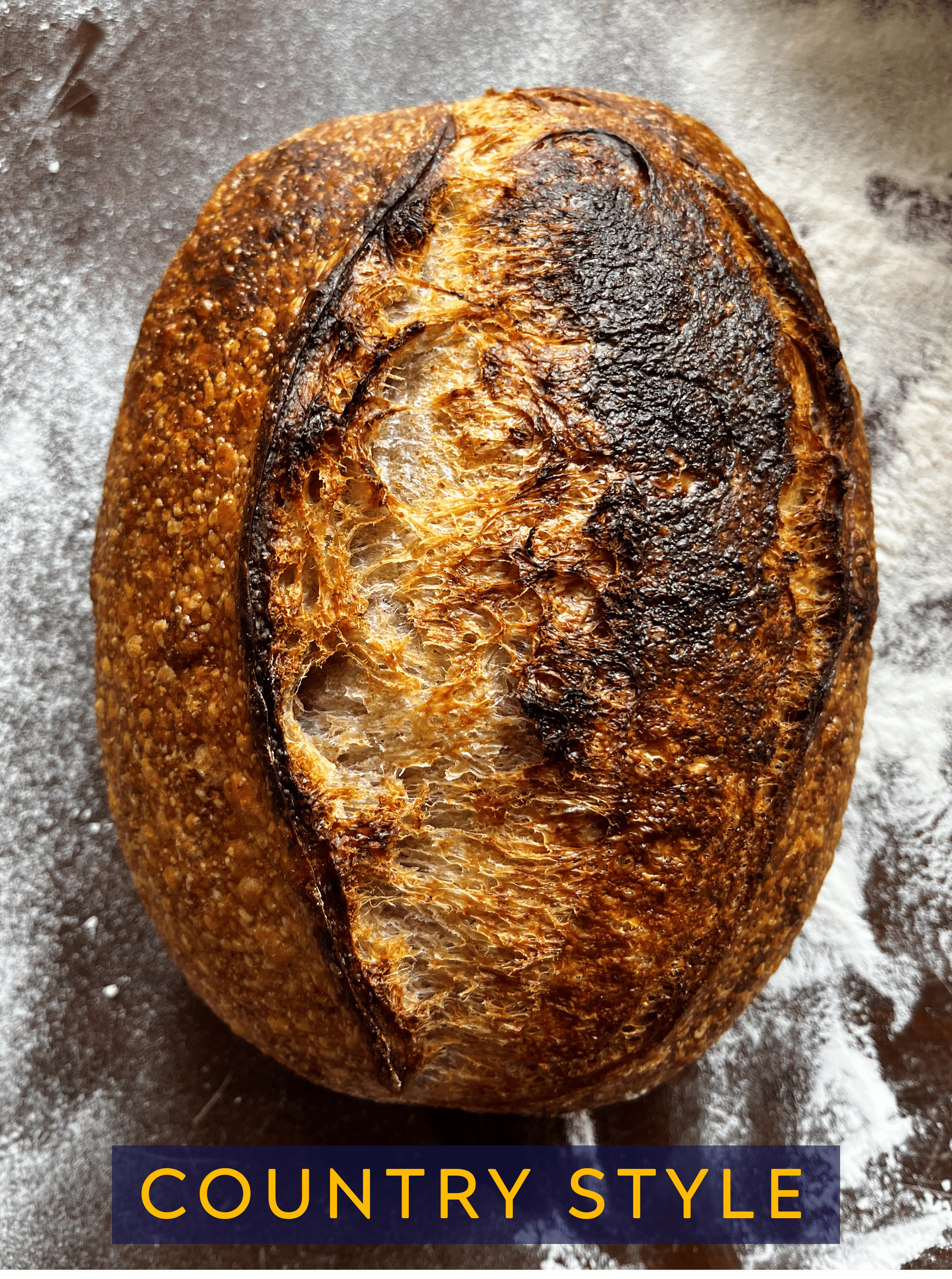 Country style sourdough by Tanja